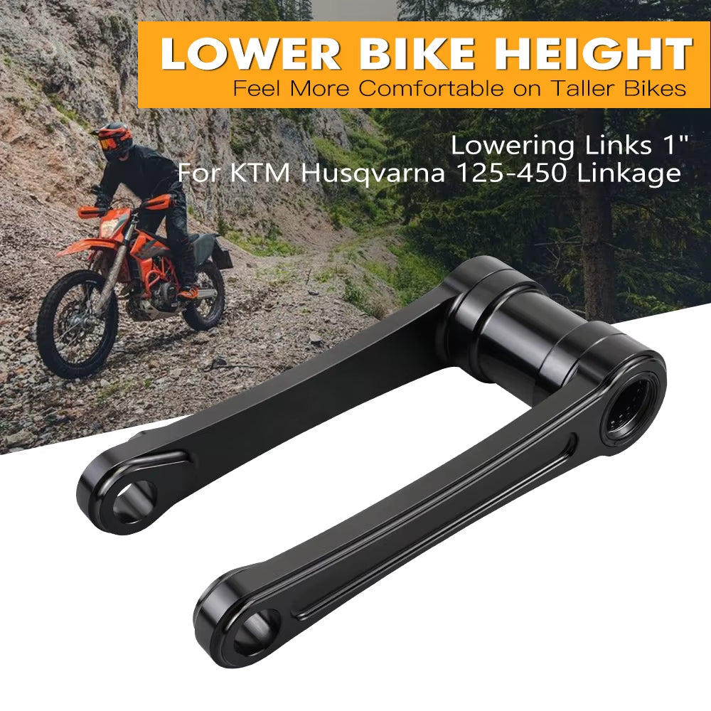 Motocross Aluminum Lowering Link Kitfor KTM 250 350 450 SX-F XC-F 2015 150 250 SX XC 125SX 300XC Swingarm Linkage Blue