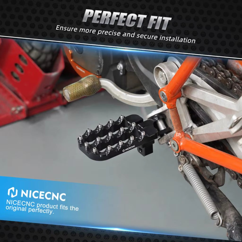 For KTM 690 Enduro R SMC R 2008-2024 Footrest Footpegs Lower 20Mm 790 890 Adventure/R 950 990 1050 1090 ADV 1290 Adventure R S T