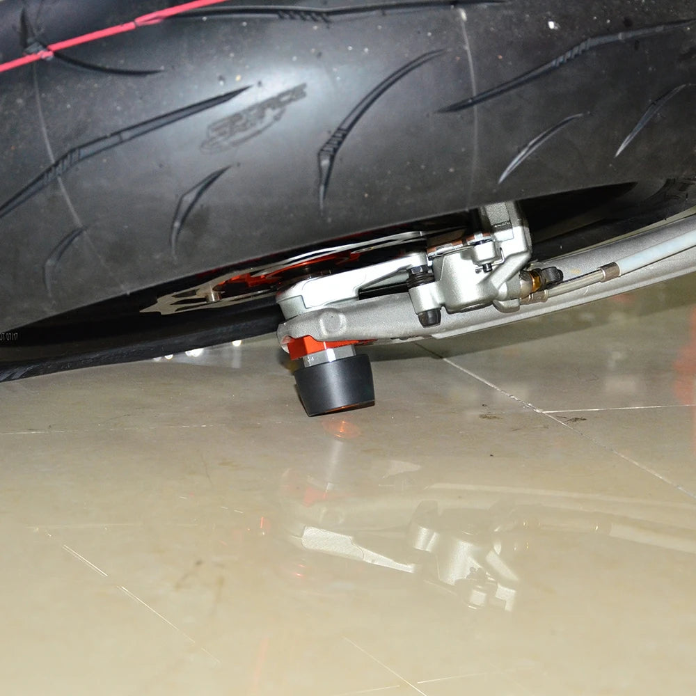 Front Rear Wheel Axle Fork Crash Sliders Protector for KTM 690 Duke/R 690 SMC/R 690 Supermoto/R Husqvarna 701 Supermoto VITPILEN
