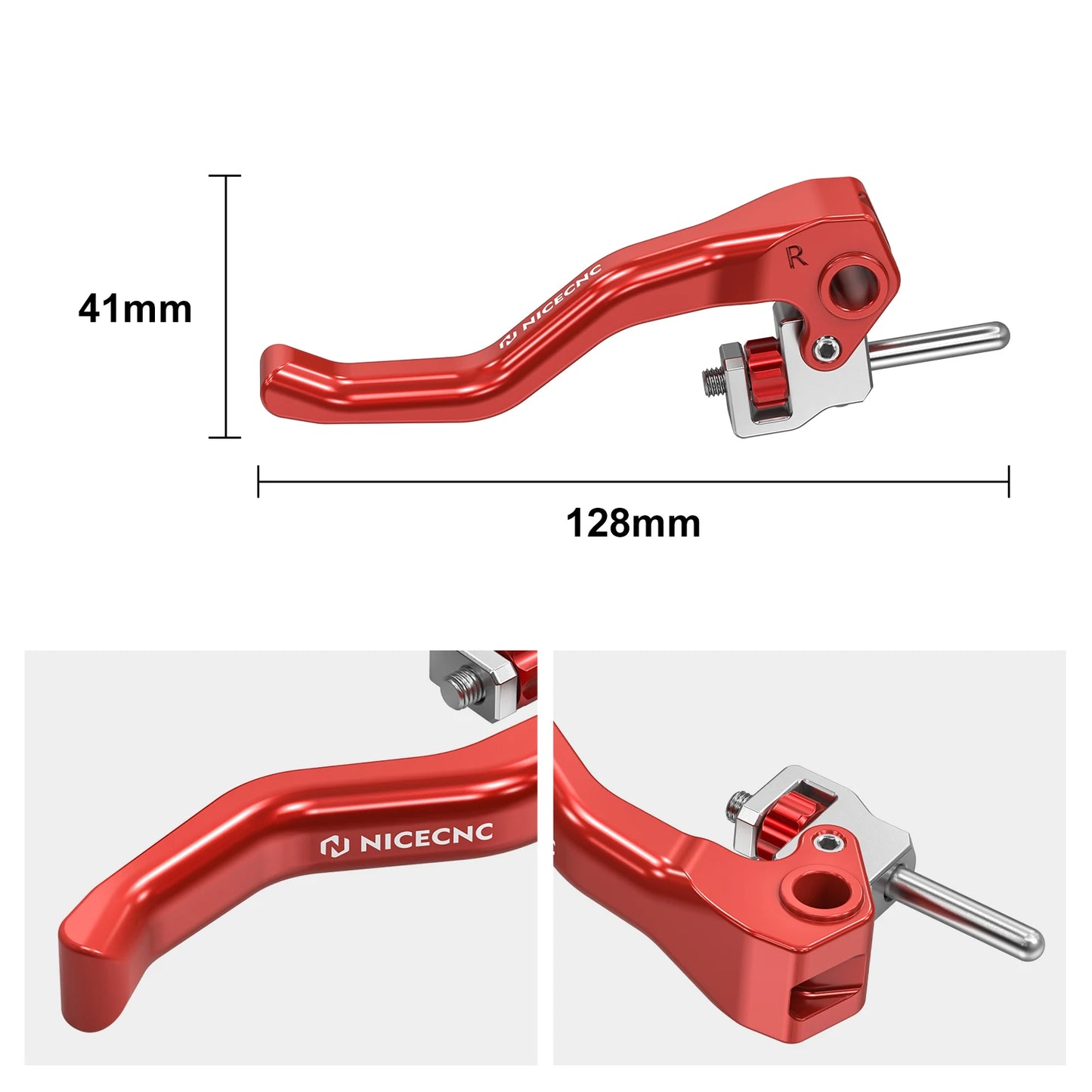 for Gasgas EC 300 EC 250 EX 250 300 2021-2025 Husqvarna TE 300 TE 250 FE 350 FE 450 FE 501 2022-2024 Shorty Brake Lever