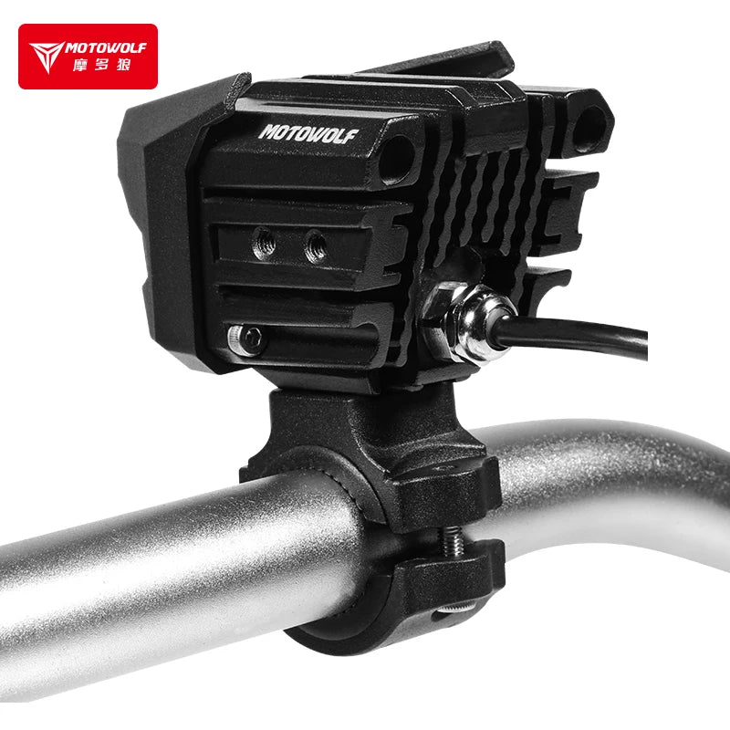 High Quality Motorcycle Bike Head Safety Spotlights LED Warning Light for Sales H4 Headlight 6500K