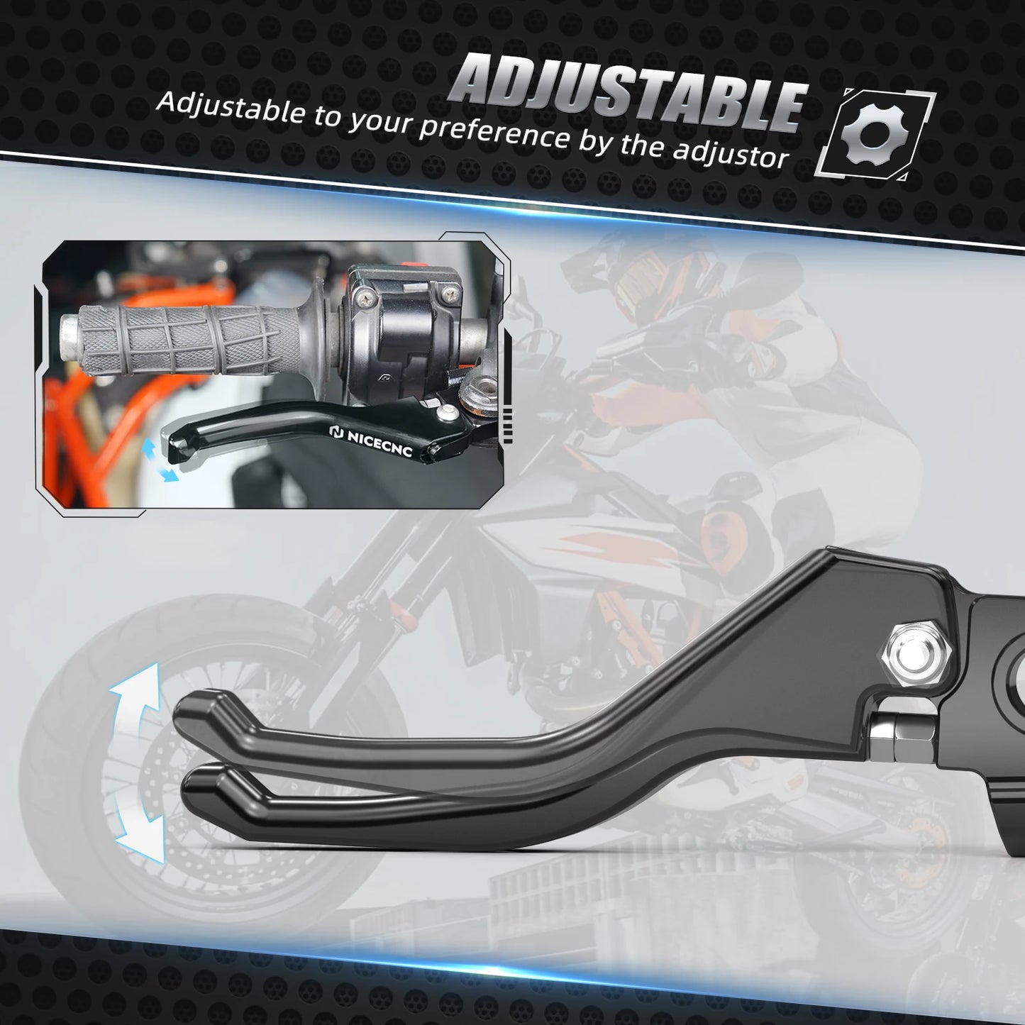 For KTM 690 Enduro R SMC R 2014-2023 Shorty Brake Clutch Lever Husqvarna 701 Enduro Supermoto 2016-2023 Gasgas 700 SM ES 2022