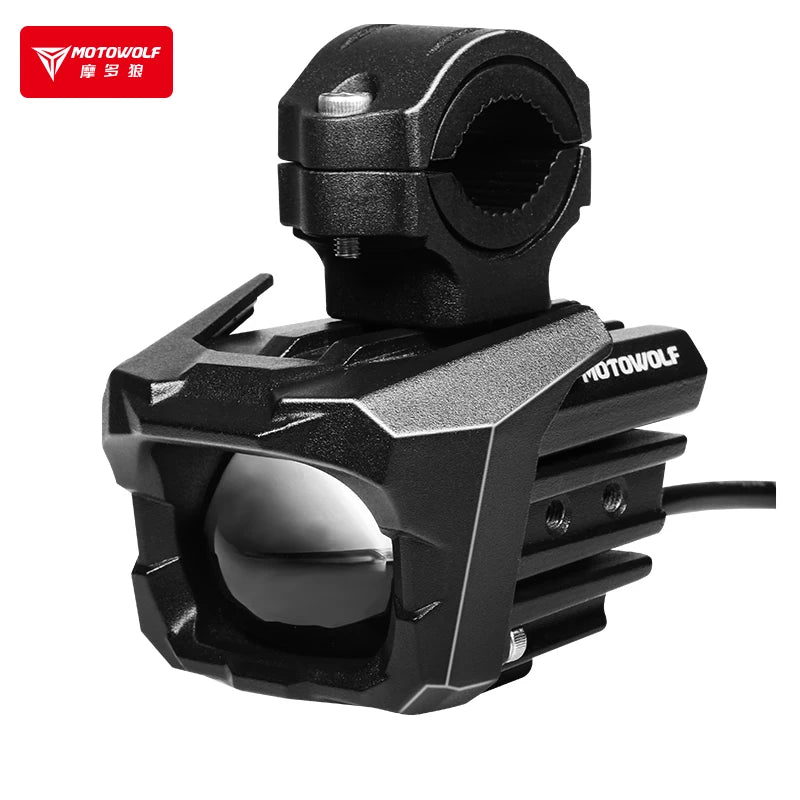 High Quality Motorcycle Bike Head Safety Spotlights LED Warning Light for Sales H4 Headlight 6500K