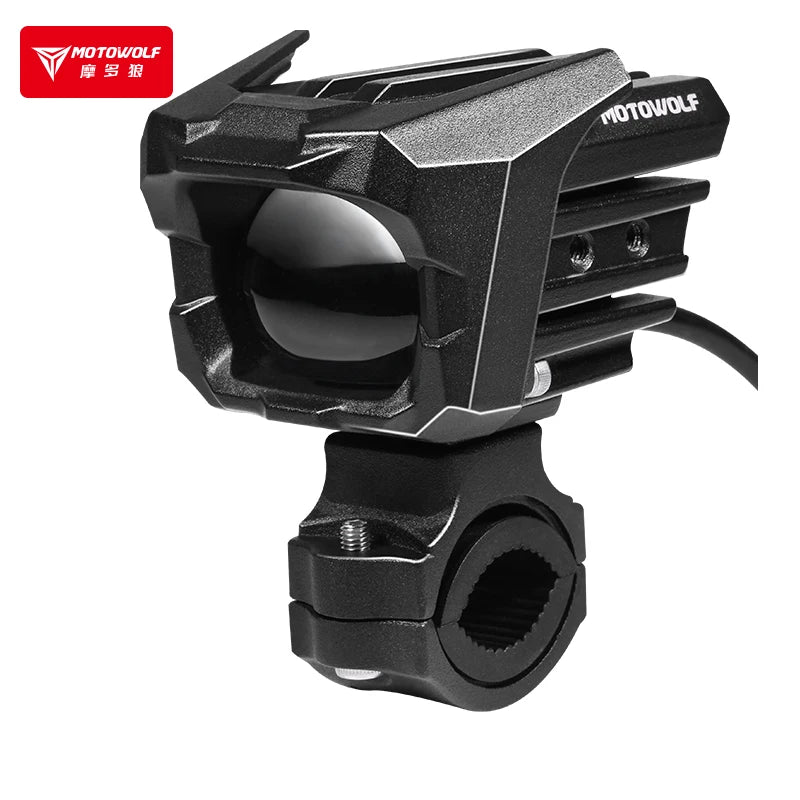 High Quality Motorcycle Bike Head Safety Spotlights LED Warning Light for Sales H4 Headlight 6500K