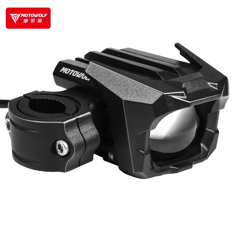 High Quality Motorcycle Bike Head Safety Spotlights LED Warning Light for Sales H4 Headlight 6500K