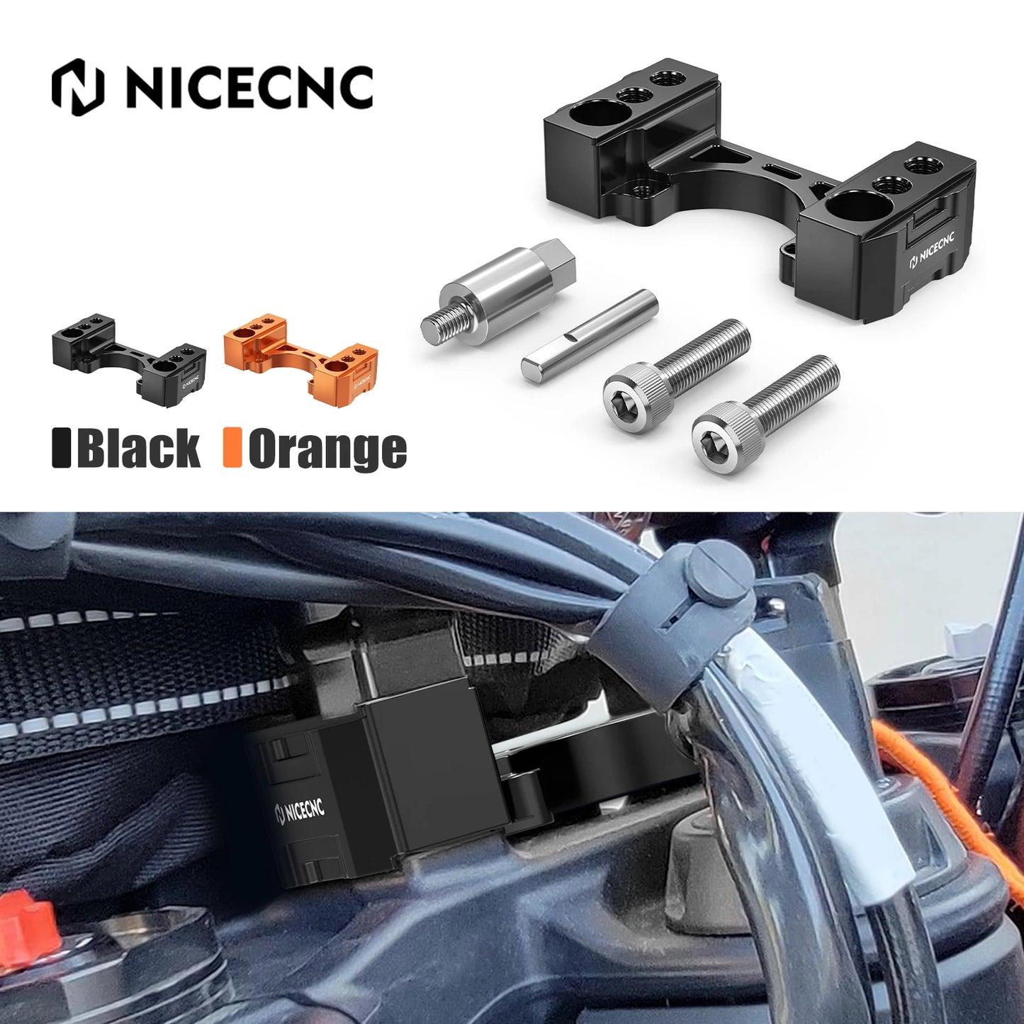 Handlebar Riser Kit for KTM 790 Adventure 890 Adventure/R/Rally 2019-2024 Husqvarna NORDEN 901 2022-2023