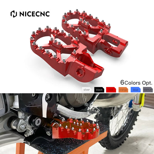 for Gasgas EC250 EC300 EC EX 250 300 ECF EXF MCF 250 350 450 MC125 MC250 2021 2021 2023 57Mm Foot Peg Footrest Pedals