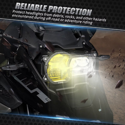 Motorcycle Headlight Cover Guard Protector for BMW R 1250 GS & Adventure Models (2020-2024)