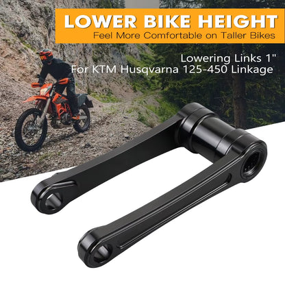Motocross Aluminum Lowering Link Kitfor KTM 250 350 450 SX-F XC-F 2015 150 250 SX XC 125SX 300XC Swingarm Linkage Blue