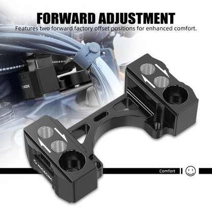 Handlebar Riser Kit for KTM 790 Adventure 890 Adventure/R/Rally 2019-2024 Husqvarna NORDEN 901 2022-2023