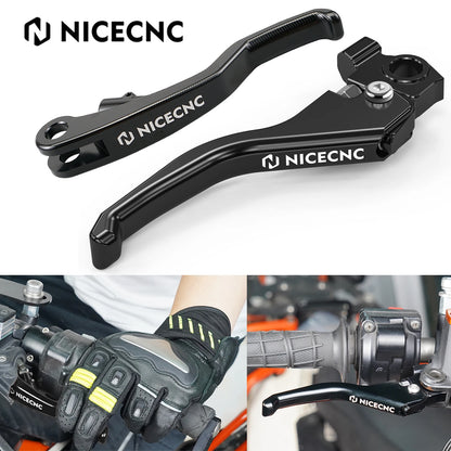 For KTM 690 Enduro R SMC R 2014-2023 Shorty Brake Clutch Lever Husqvarna 701 Enduro Supermoto 2016-2023 Gasgas 700 SM ES 2022